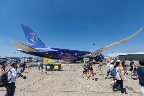Riyadh Air Boeing 787 Dreamliner At Paris Air Show