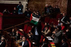 Controversy Over Palestine, Parliamentary Session Suspended In Paris