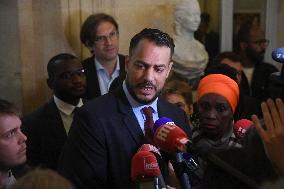 Pro-Palestinian Demonstration At The National Assembly - Paris