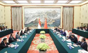 CHINA-BEIJING-ZHAO LEJI-INDONESIA-MAHARANI-TALKS (CN)