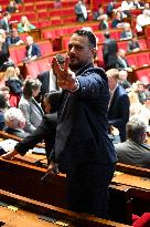 Pro-Palestinian Demonstration At The National Assembly - Paris