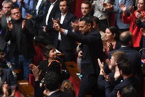 Pro-Palestinian Demonstration At The National Assembly - Paris