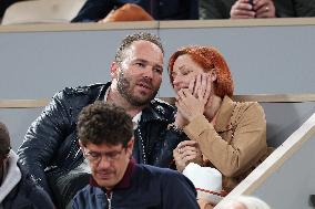 Celebrities In Stands At The 2024 French Open - Village Day Three NB