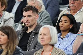 Celebrities In Stands At The 2024 French Open - Village Day Three NB