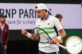 French Open - Arthur Cazaux vs Tomas Martin Etcheverry