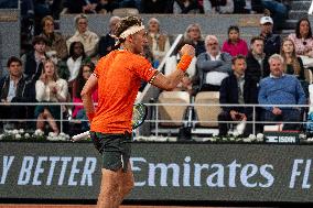 French Open - Felipe Meligeni Alves vs Casper Ruud