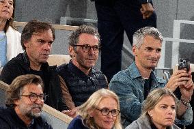 French Open - Celebrities In The Stands