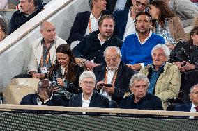 French Open - Celebrities In The Stands