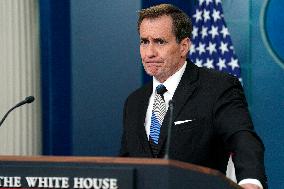 John Kirby press briefing - Washington