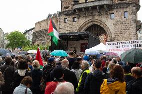 Buendnis Sahra Wagenknecht Party Rally For Europa Election 2024 In Cologne