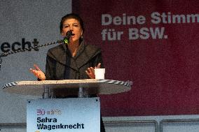 Buendnis Sahra Wagenknecht Party Rally For Europa Election 2024 In Cologne