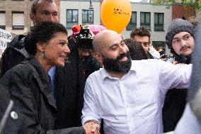 Buendnis Sahra Wagenknecht Party Rally For Europa Election 2024 In Cologne