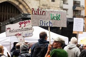 Buendnis Sahra Wagenknecht Party Rally For Europa Election 2024 In Cologne