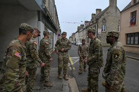 US Army Arrival Ahead Of 80th D-Day Commemorations In Sainte-Mere-Eglise