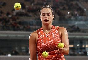 (SP)FRANCE-PARIS-TENNIS-FRENCH OPEN-WOMEN'S SINGLES