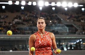 (SP)FRANCE-PARIS-TENNIS-FRENCH OPEN-WOMEN'S SINGLES