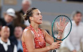 (SP)FRANCE-PARIS-TENNIS-FRENCH OPEN-WOMEN'S SINGLES