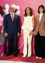 Queen Letizia Attends Scientific Monologue Contest - Madrid