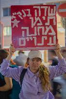 Ceasefire Protest - Tel Aviv