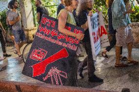 Ceasefire Protest - Tel Aviv