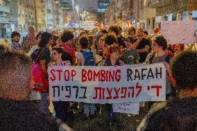 Ceasefire Protest - Tel Aviv