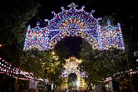 Corpus Christi Fair 2024 in Granada, Spain
