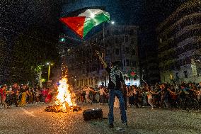Pro-Palestine Demonstration Held In Turin