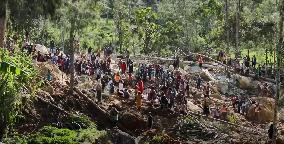 (SpotNews)PAPUA NEW GUINEA-ENGA-LANDSLIDE-AFTERMATH