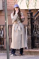 Dakota Johnson On Set - NYC