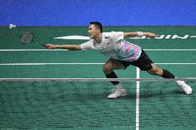 (SP)SINGAPORE-BADMINTON OPEN-MEN'S SINGLES