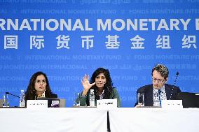 IMF senior official in Beijing