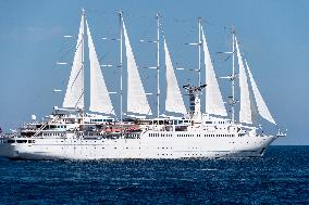 The Windstar Wind Surf Sailboat - Monaco