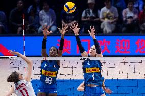 (SP)CHINA-MACAO-VOLLEYBALL-WOMEN'S NATIONS LEAGUE 2024-ITA VS FRA (CN)
