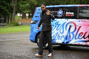 French Football Squad Arriving At Training Camp - Clairefontaine