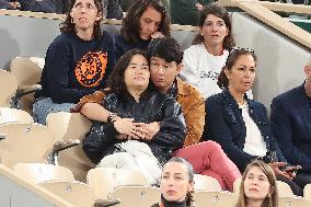 Celebrities At Stands During The 2024 French Open - Village Day Four NB