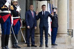 Emmanuel Macron meets with Mauritania President - Paris