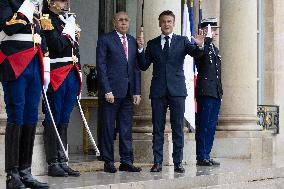 Emmanuel Macron meets with Mauritania President - Paris