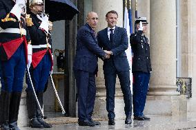 Emmanuel Macron meets with Mauritania President - Paris