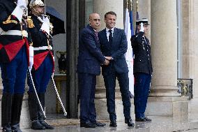 Emmanuel Macron meets with Mauritania President - Paris