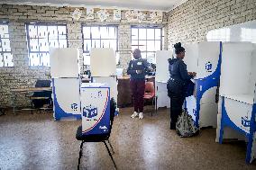 SOUTH AFRICA-JOHANNESBURG-ELECTION-VOTING