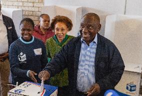 SOUTH AFRICA-JOHANNESBURG-ELECTION-VOTING