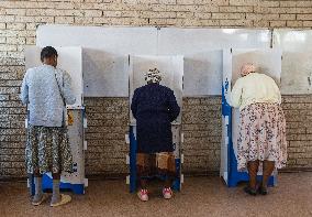 SOUTH AFRICA-JOHANNESBURG-ELECTION-VOTING