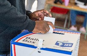 SOUTH AFRICA-JOHANNESBURG-ELECTION-VOTING