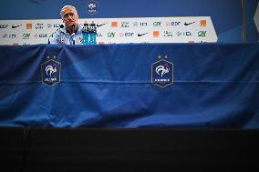 Didier Deschamps Press Conference - Clairefontaine