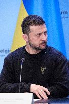 Zelensky In Brussels To Sign Bilateral Security Agreement