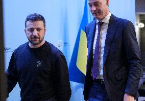 Zelensky In Brussels To Sign Bilateral Security Agreement