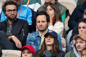 French Open - Celebrities In The Stands