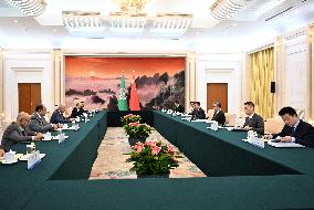 CHINA-BEIJING-WANG YI-ARAB LEAGUE-GHEIT-MEETING (CN)