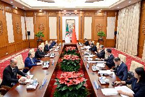 CHINA-BEIJING-WANG YI-ALGERIAN FM-MEETING (CN)