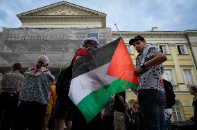 Students Demand End To Israel Cooperation In Warsaw